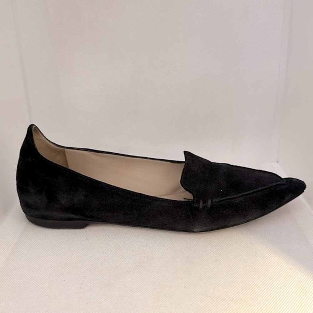 M. Gemi The Gia Black Suede Leather Flats Size 40.5 - GUC - Picture 8 of 13
